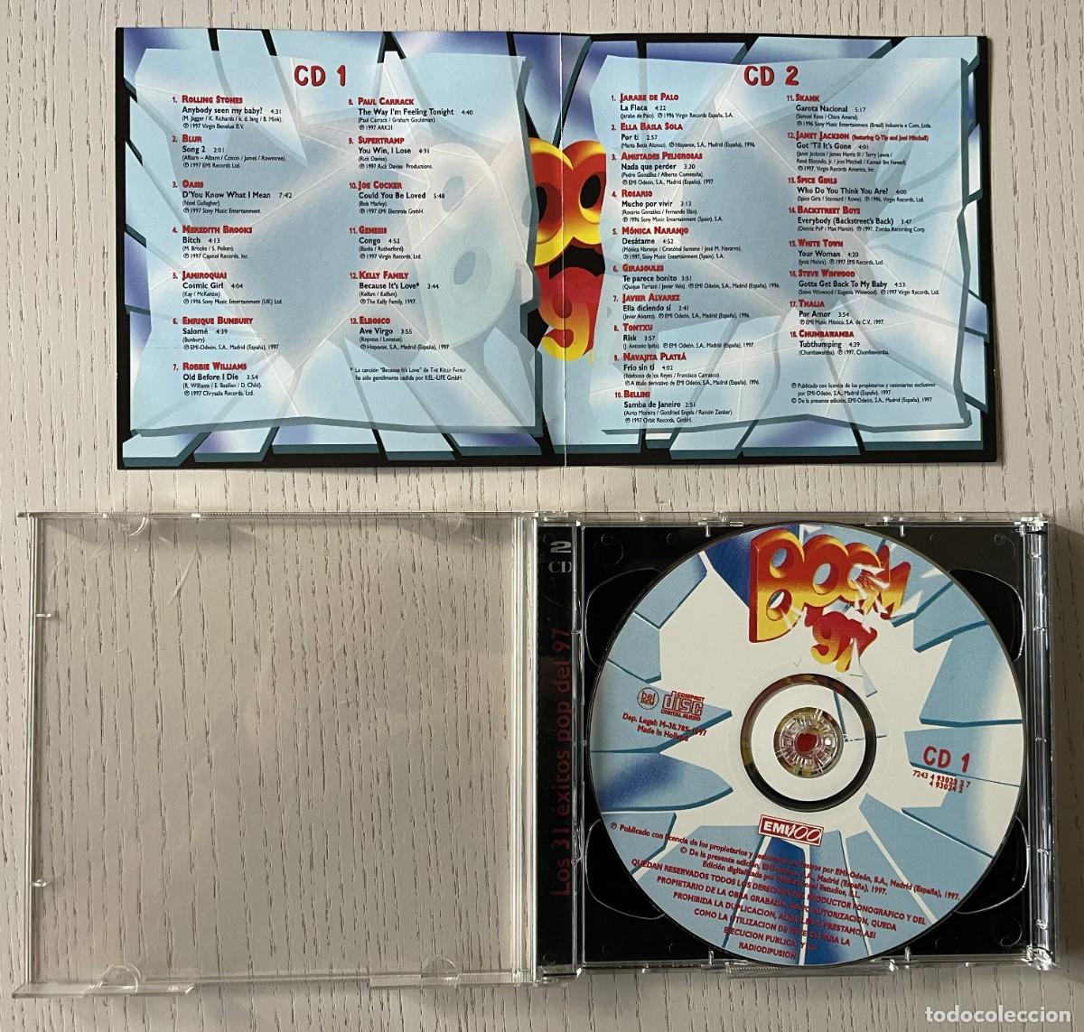 CDs de m&uacute;sica: BOOM 97 &ndash; VARIOS &ndash; CD &ndash; 1997 - Foto 3