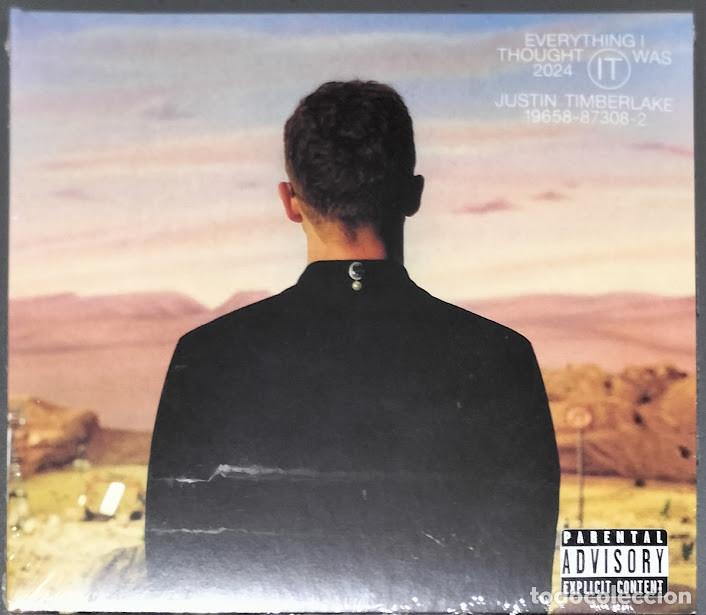 CDs de m&uacute;sica: Justin Timberlake - Everything I Thought It Was - CD Sony 2024. Nuevo, precintado.
