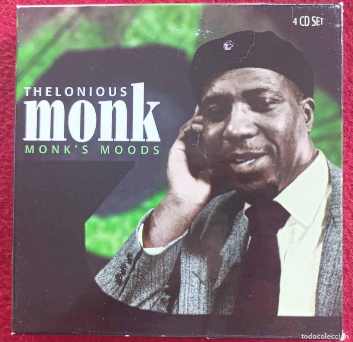 CDs de m&uacute;sica: THELONIOUS MONK &ndash; MONK'S MOODS -4 CD'S BOX SET Y LIBRETO DE 48 PAGINAS -JAZZ