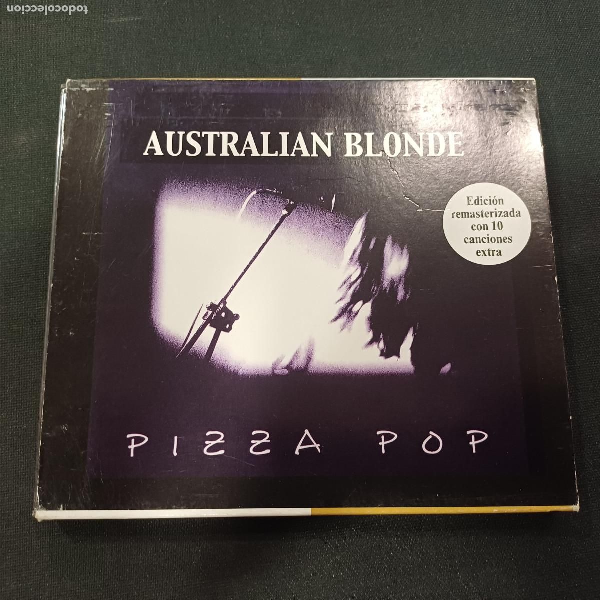 CDs de m&uacute;sica: AUSTRALIAN BLONDE/PIZZA POP/CD.