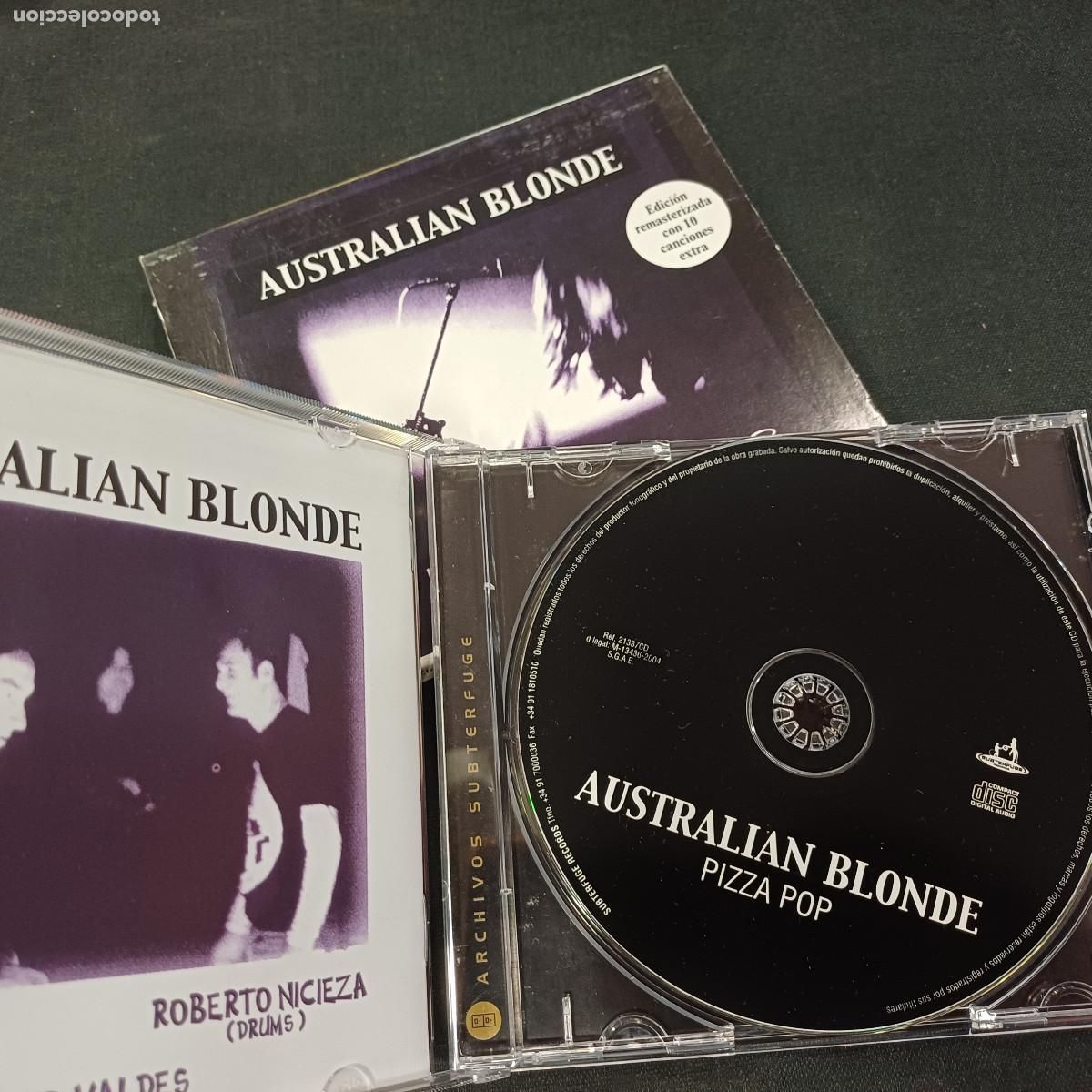CDs de m&uacute;sica: AUSTRALIAN BLONDE/PIZZA POP/CD. - Foto 3