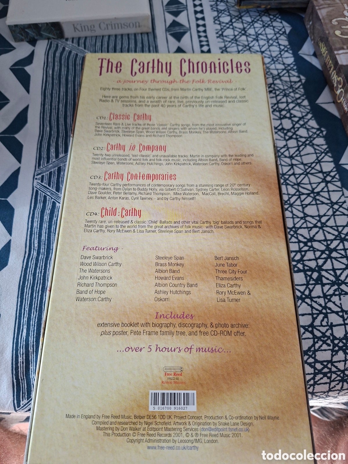 CDs de m&uacute;sica: THE CARTHY CHRONICLES FOLK REVIVAL - Foto 2