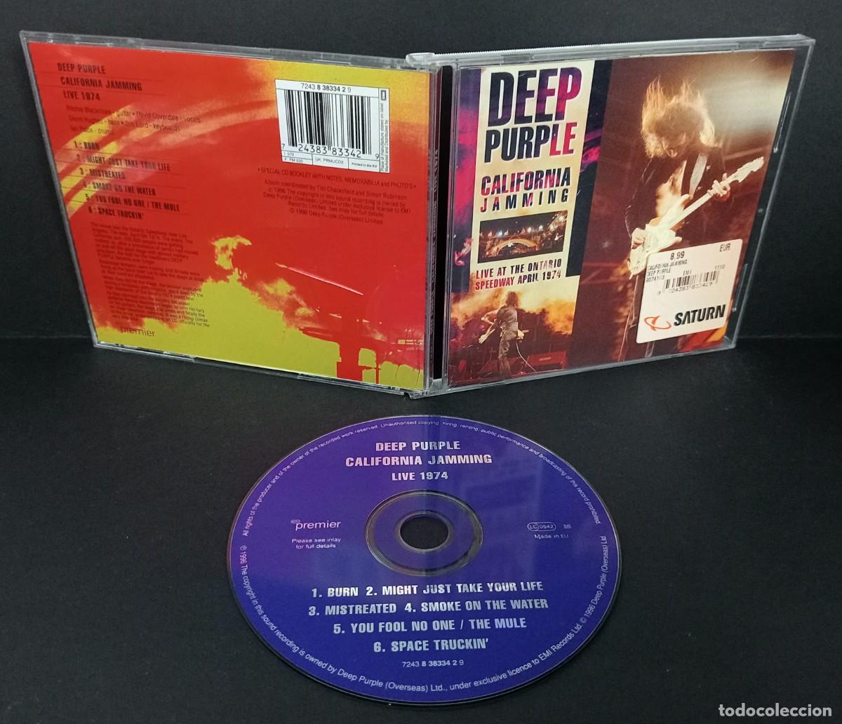 Music CDs: CD DEEP PURPLE - CALIFORNIA JAMMING (LIVE AT THE ONTARIO SPEEDWAY APRIL 1974)