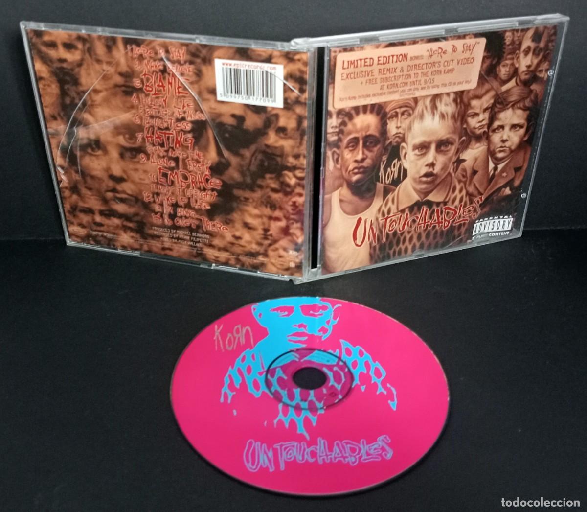CDs de m&uacute;sica: CD KORN - UNTOUCHABLES - Foto 1