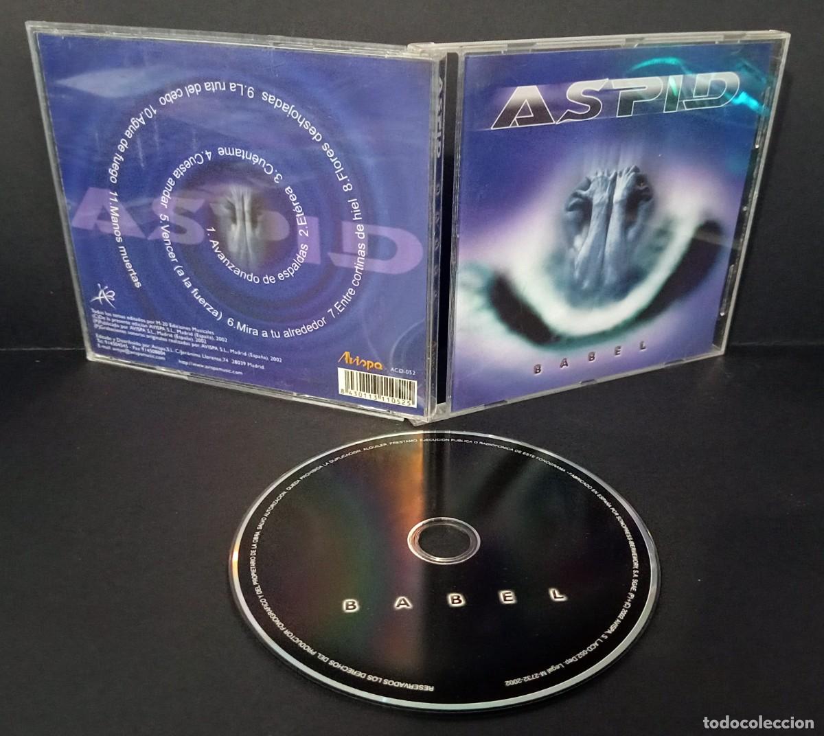 Music CDs: CD ASPID - BABEL Avispa ACD-052 Spain 2002