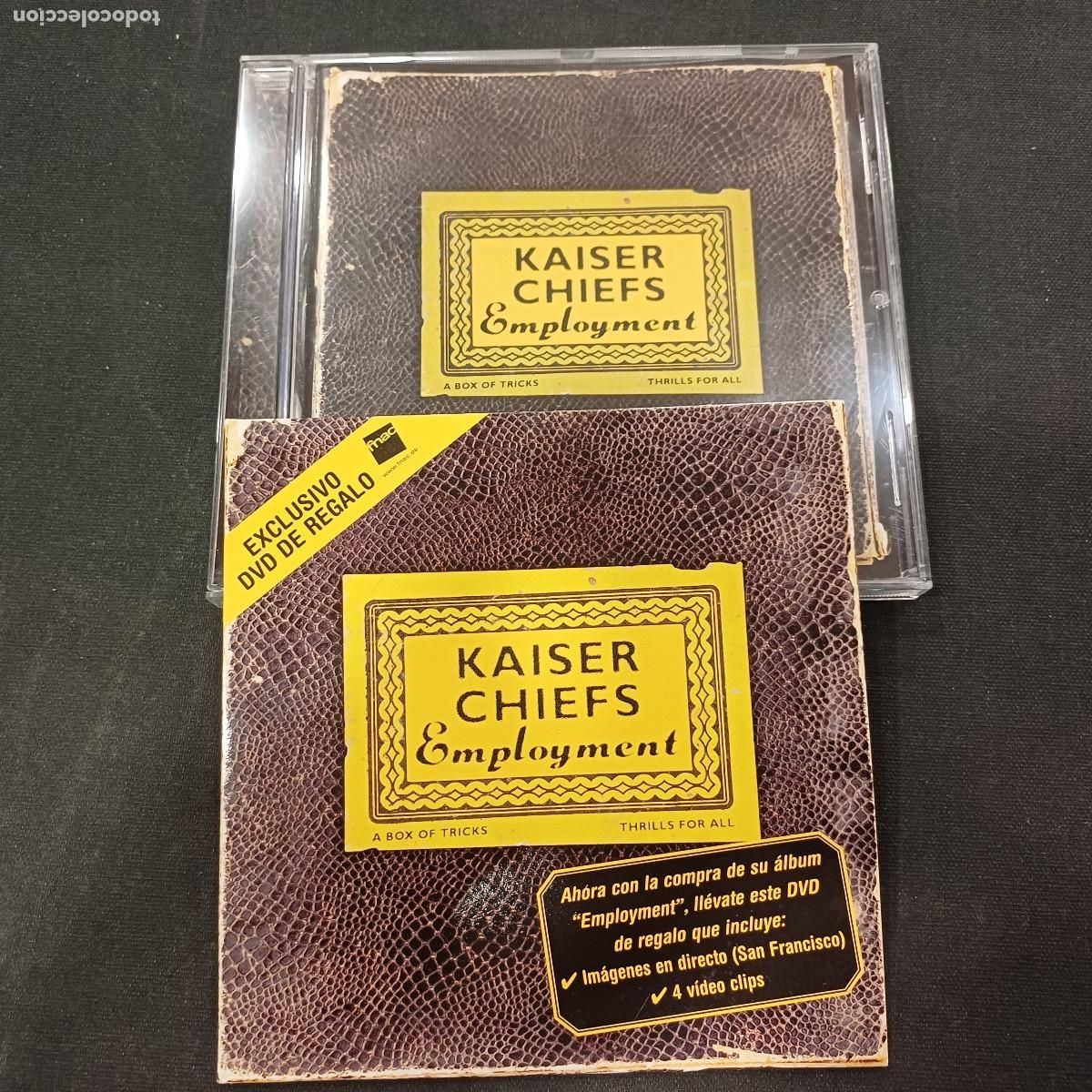 CDs de m&uacute;sica: KAISER CHIEFS/EMPLOYMENT/CD+DVD DIGIPACK PROMO.