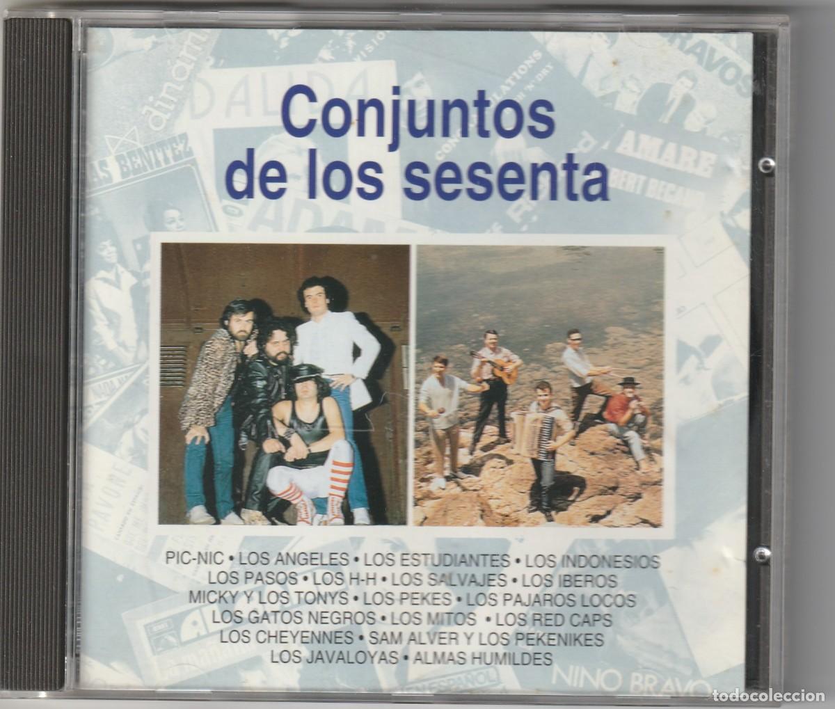 CDs de m&uacute;sica: CONJUNTOS DE LOS SESENTA (CD PLANETA-AGOSTINI 1992) INDONESIOS &middot; IBEROS &middot; CHEYENNES &middot; SALVAJES