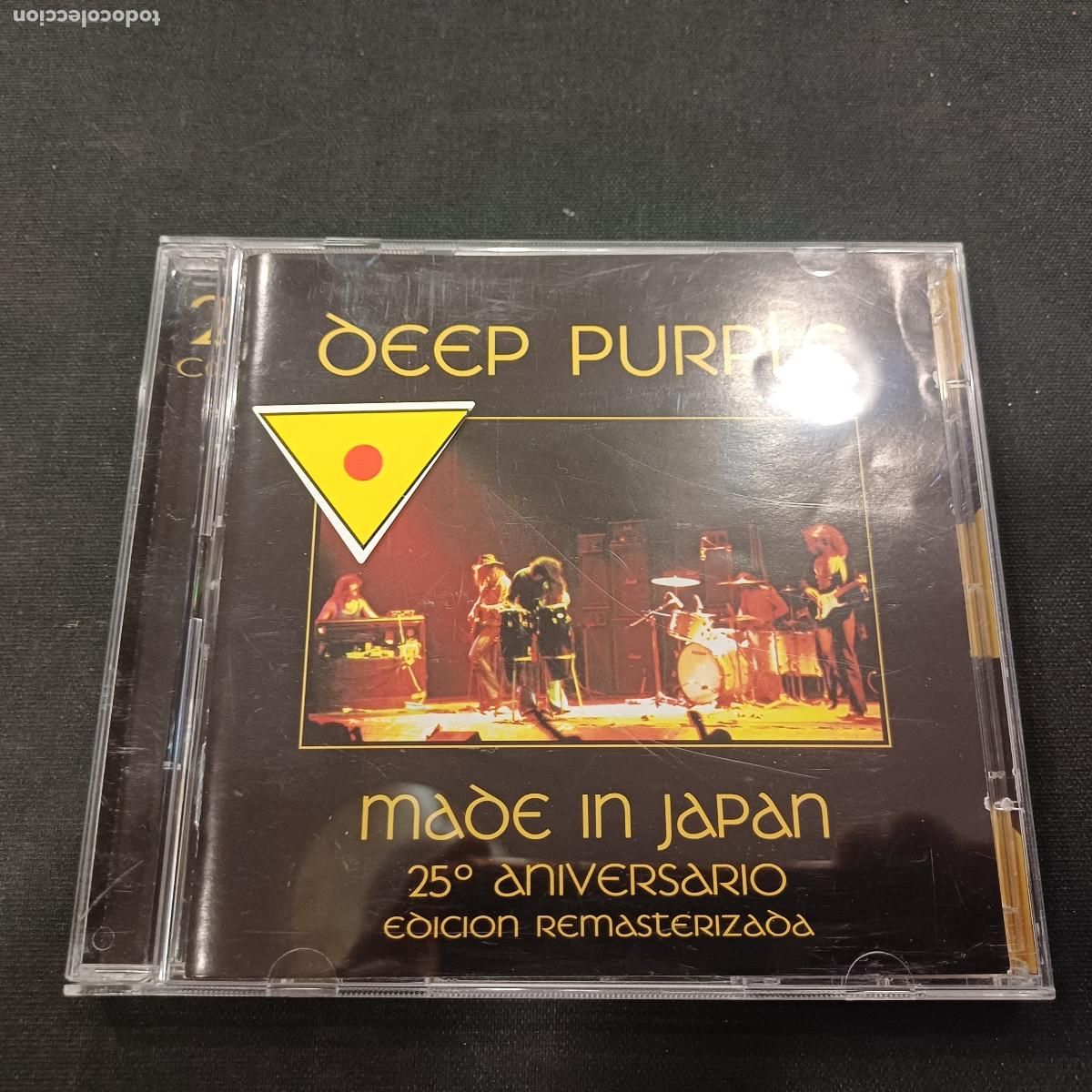CDs de m&uacute;sica: DEEP PURPLE/MADE IN JAPAN 25&ordm; ANIVERSARIO/CD 2 DISCOS.