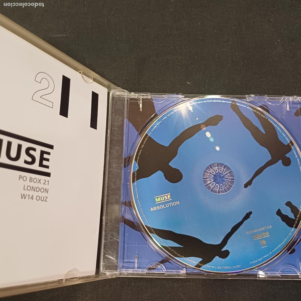 CDs de m&uacute;sica: MUSE/ABSOLUTION/CD . - Foto 2