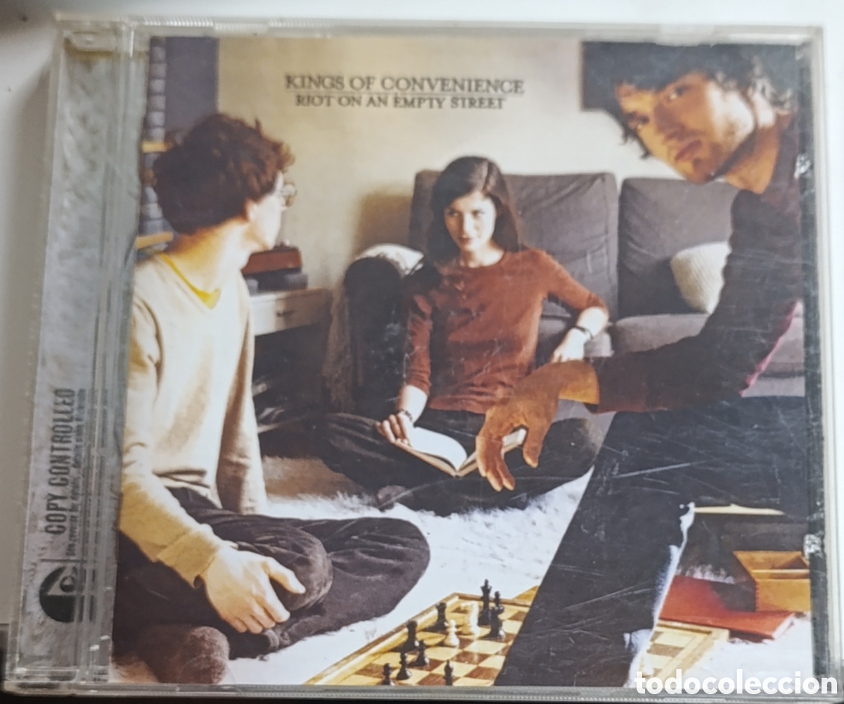 CDs de m&uacute;sica: KINGS OF CONVENIENCE &ndash; RIOT ON AN EMPTY STREET CD 2004 EDICION EUROPEA INDIE FOLK