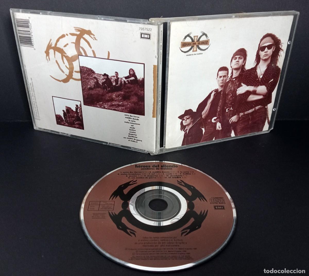 CDs de m&uacute;sica: H&Eacute;ROES DEL SILENCIO: LOTE DE 3 CDS - Foto 2