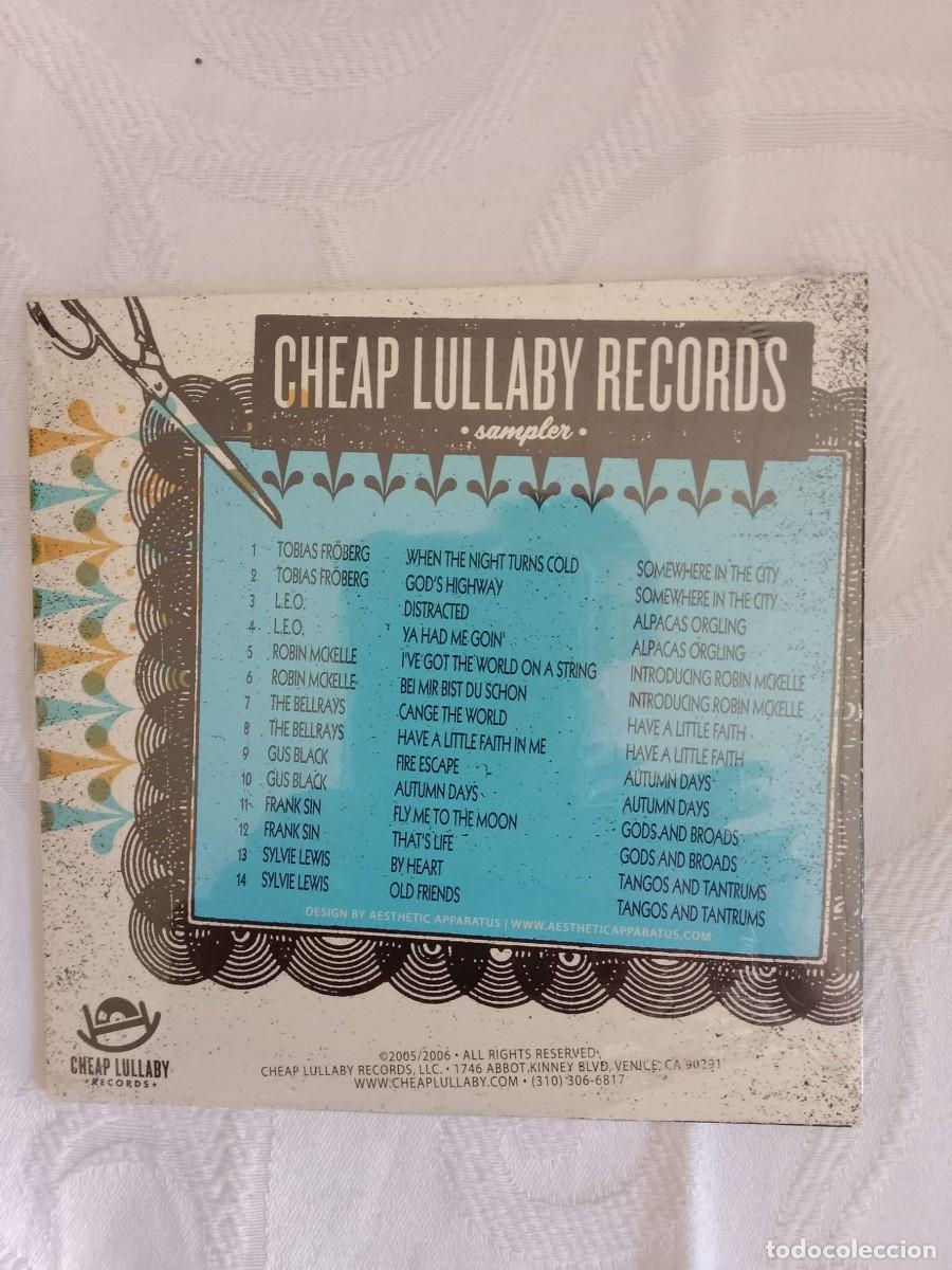 CDs de m&uacute;sica: CHEAP LULLABY RECORDS - Sampler - Foto 2