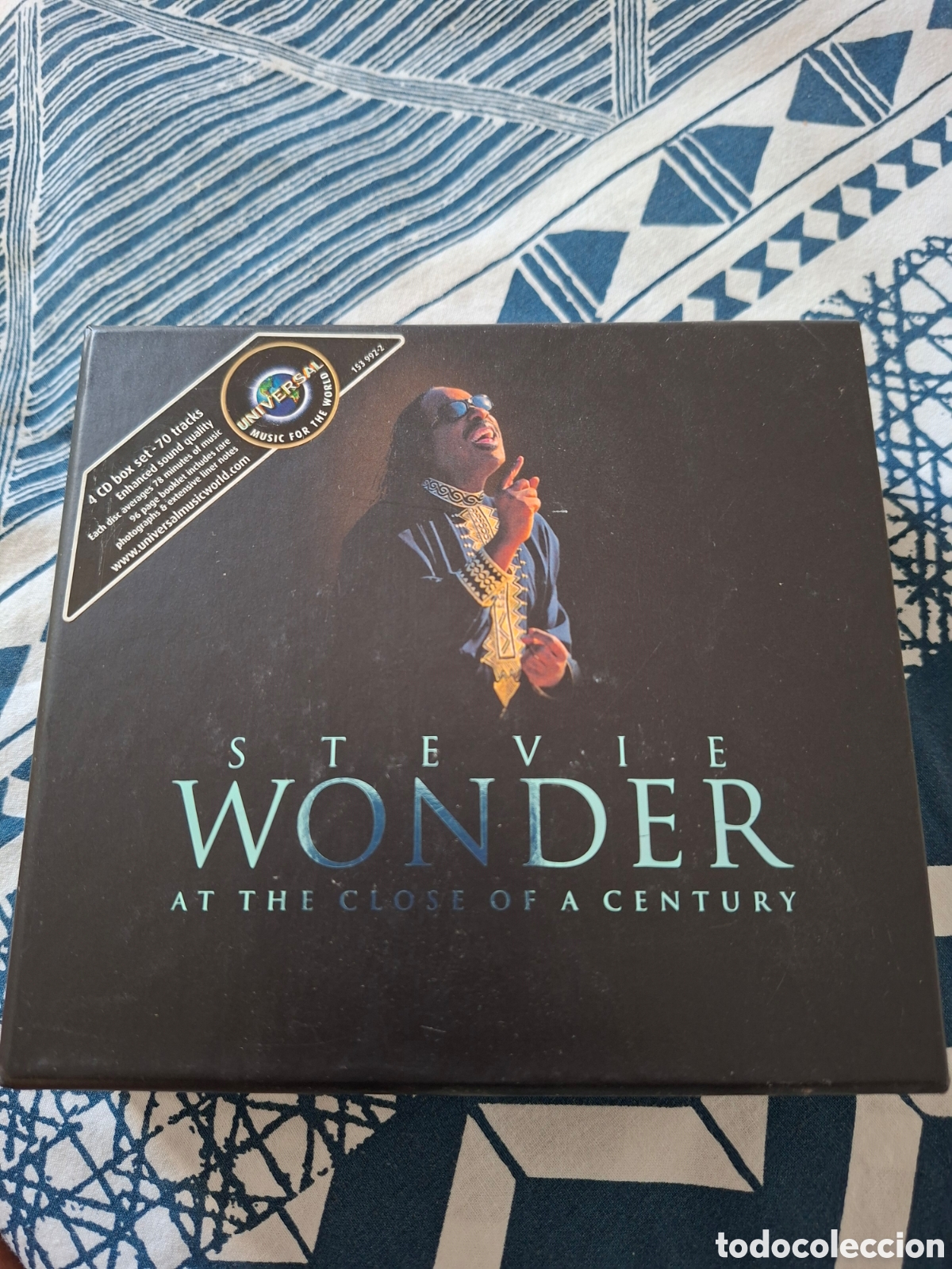CDs de m&uacute;sica: STEVIE WONDER. CAJA. AT THE CLOSE OF A CENTURY