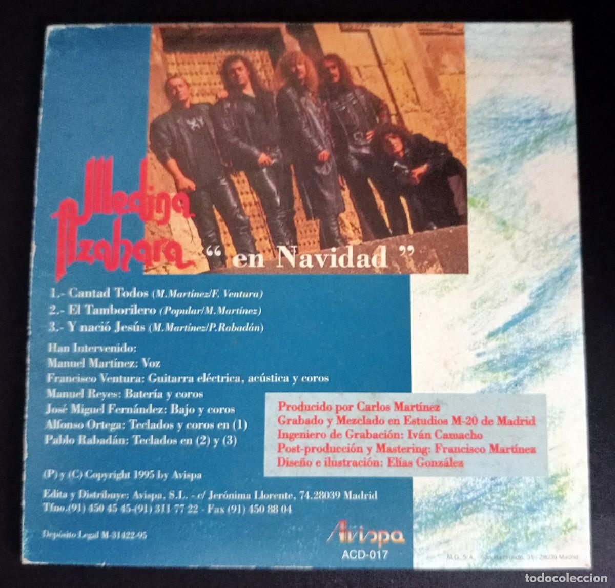 CDs de m&uacute;sica: CD MEDINA AZAHARA - EN NAVIDAD - Foto 2