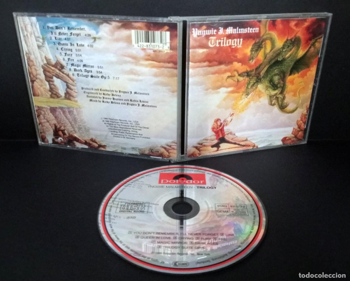 Music CDs: CD YNGWIE J. MALMSTEEN - TRILOGY