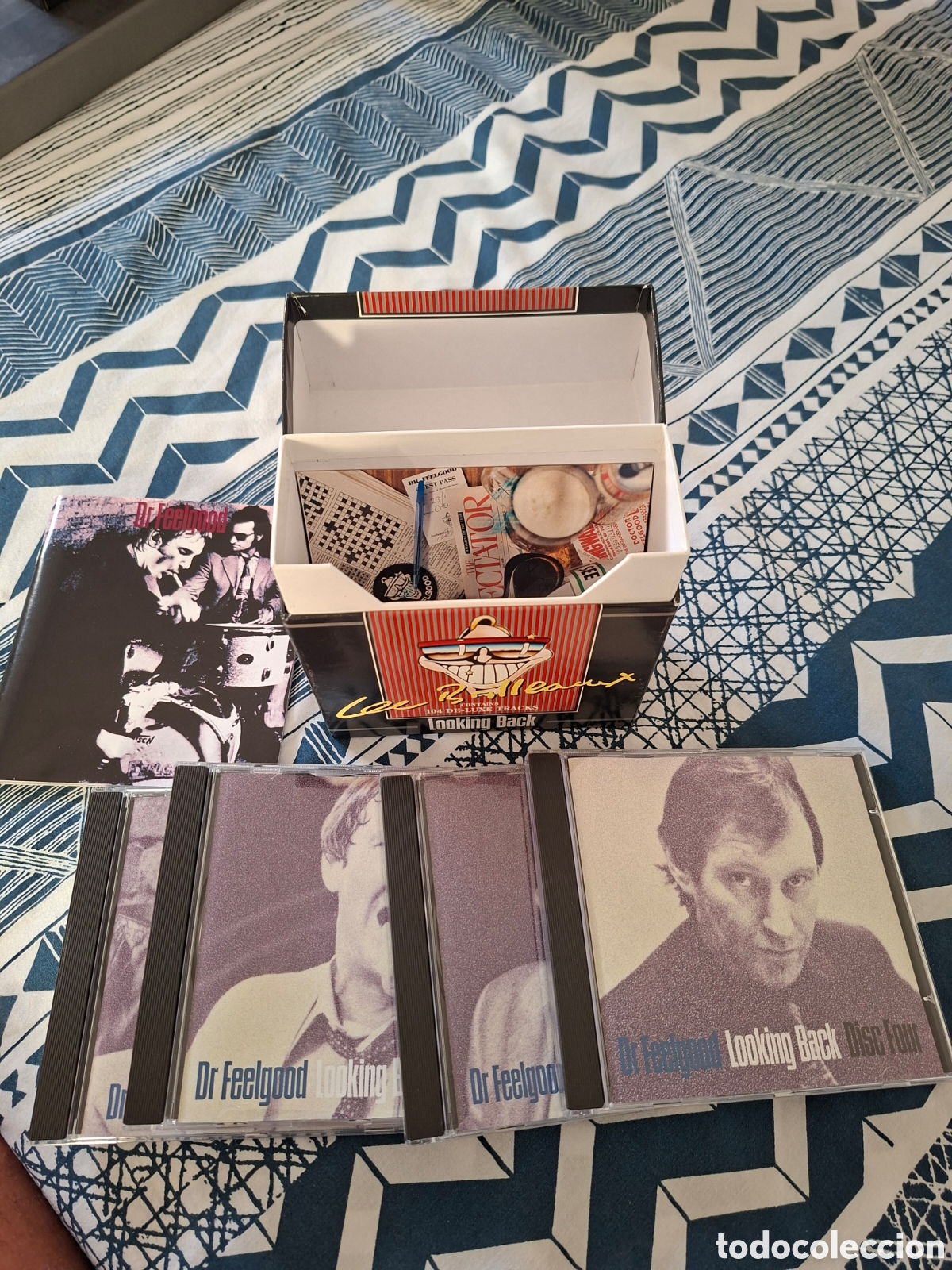 CDs de m&uacute;sica: DR.FEELGOOD. CAJA LEE BRILLEAUX. LOOKING BACK - Foto 3