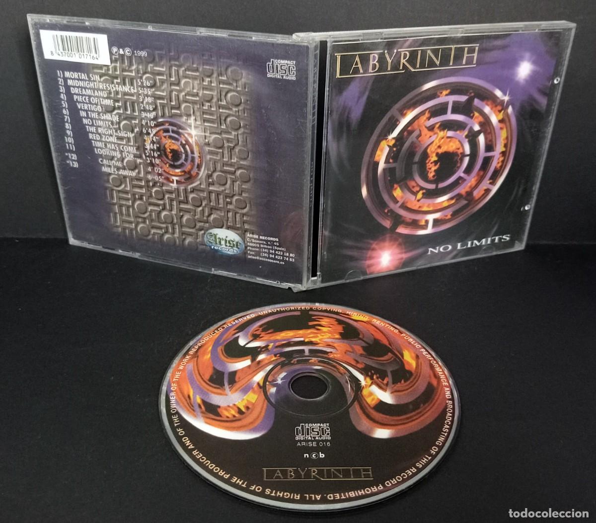 CD de M&uacute;sica: CD LABYRINTH - NO LIMITS