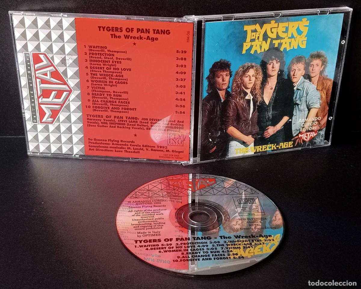 Music CDs: CD TYGERS OF PANG TANG - THE WRECK-AGE