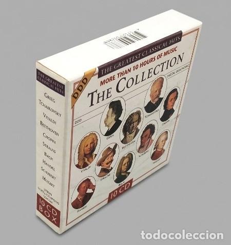 CDs de m&uacute;sica: G556 - [10 CDS SET BOX]. MOZART. CHOPIN. SCHUBERT. STRAUSS. HANDEL. BACH. VIVALDI. RECOPILATORIO.