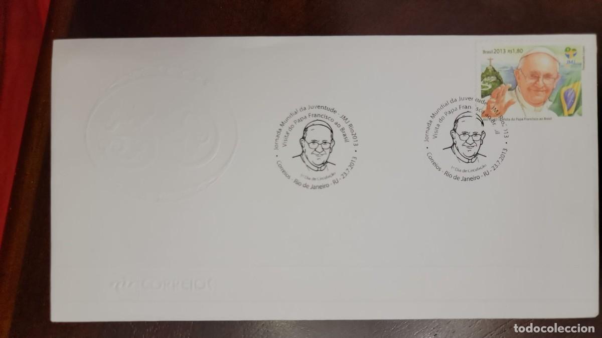 CDs de m&uacute;sica: TS) 2013 BRAZIL, FDC,WORLD YOUTH DAY WITH THE POPE VISIT,XF.