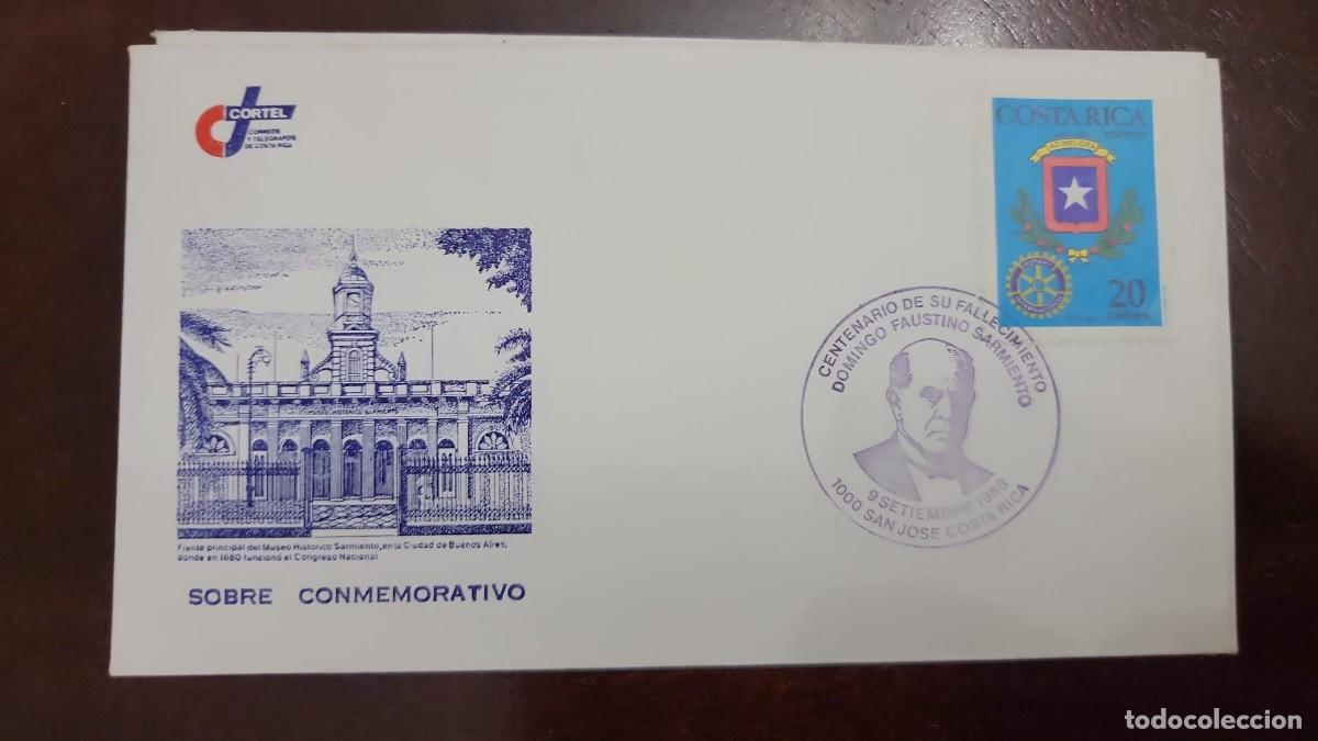 CDs de m&uacute;sica: TS) 1988 COSTA RICA,CENTENARY OF THE DEATH OF DOMINGO FAUSTINO SARMIENTO AND 250TH ANNIVERSARY OF TH