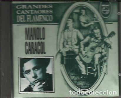 CDs de m&uacute;sica: Grandes cantaores del flamenco CD / Manolo Caracol