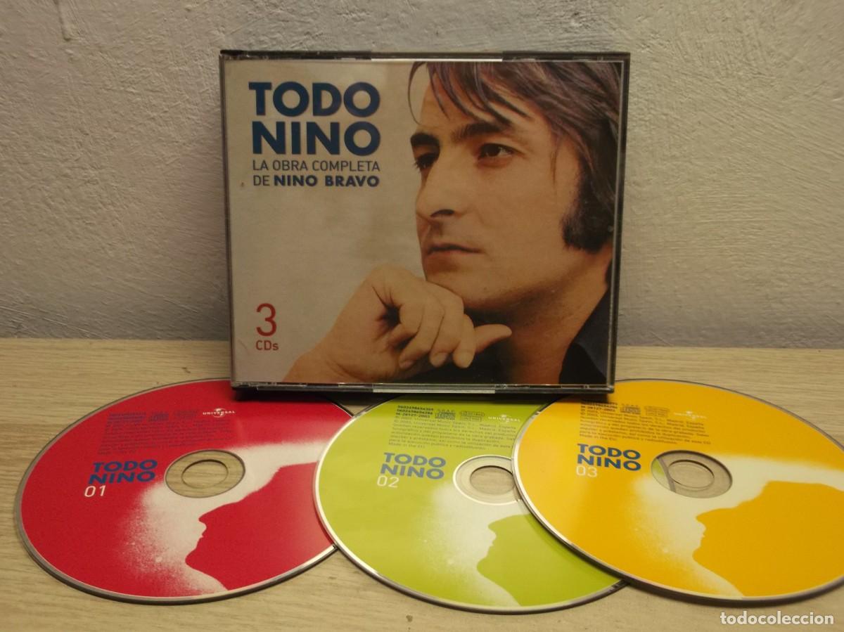 CDs de m&uacute;sica: Nino Bravo &ndash; Todo Nino (La Obra Completa De Nino Bravo) LIBRETO + 3 X CD