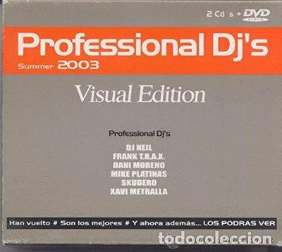 CDs de m&uacute;sica: Professional Djs 2003- 8430899304583