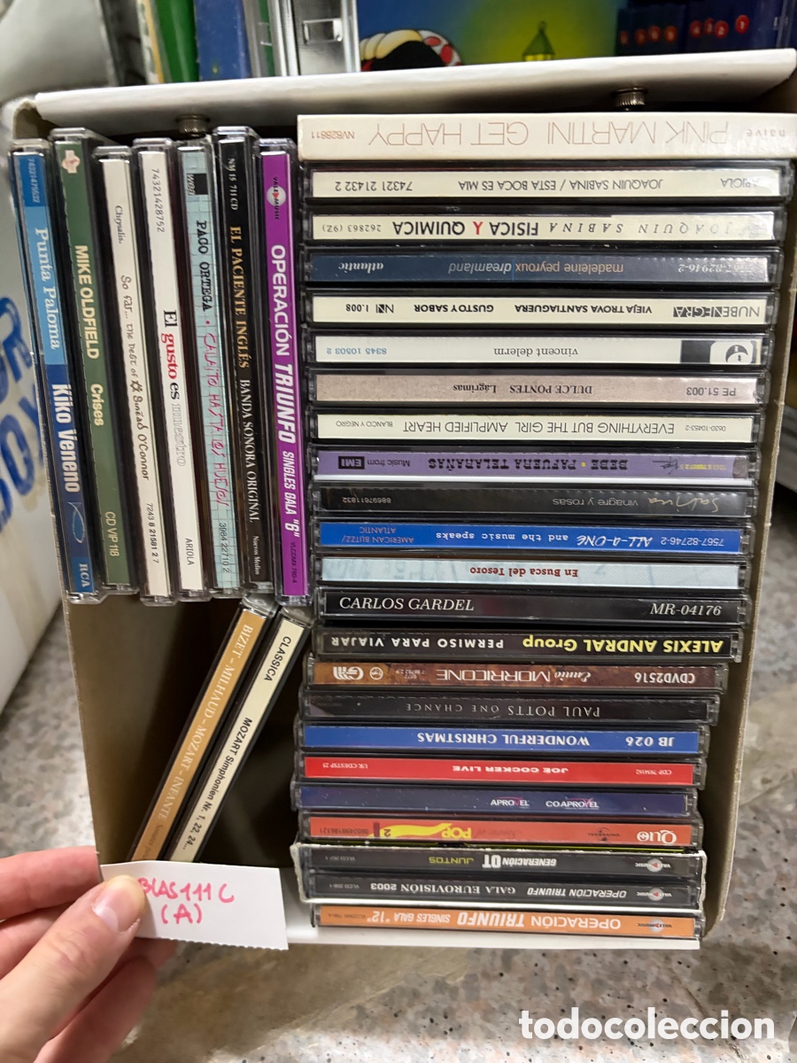 CDs de m&uacute;sica: Blas111C (A) lote de 32 cds de m&uacute;sica originales Madeleine Peyroux DULCE PONTES Ennio Morricone