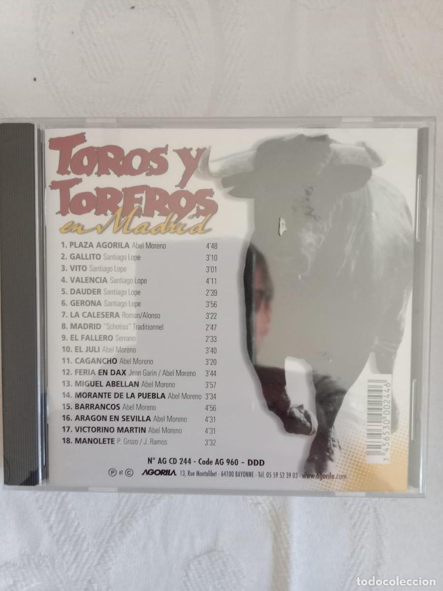 CDs de m&uacute;sica: TOROS Y TOREROS EN MADRID