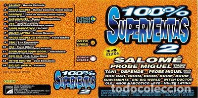 CDs de m&uacute;sica: 100% Superventas 2- 8425724122685