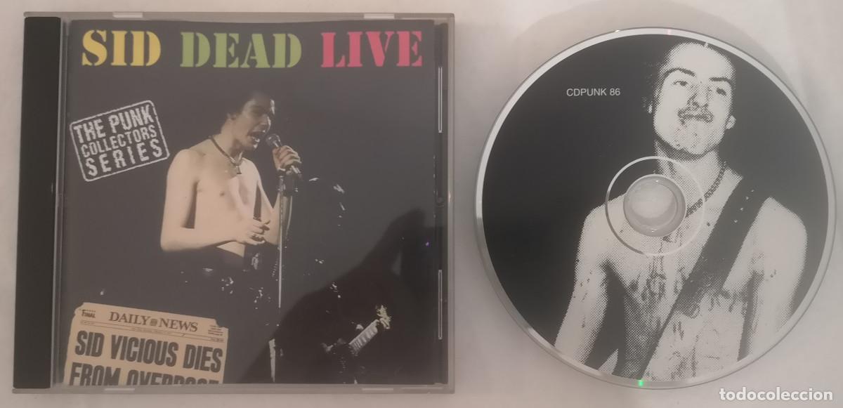 CDs de m&uacute;sica: (2) CD SID VICIOUS SID DEAD LIVE 1997