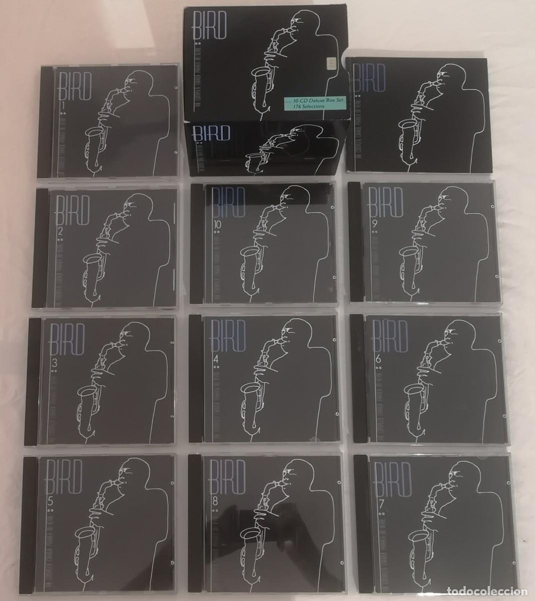 CDs de m&uacute;sica: (2) CD CHARLIE PARKER BIRD THE COMPLETE COLLECTION ON VERVE (BOX SET) 1988