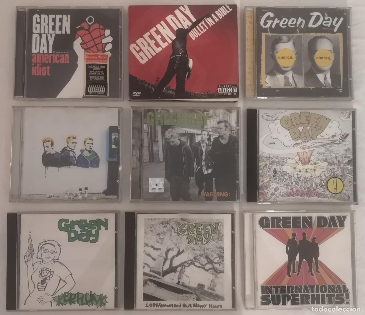 CDs de m&uacute;sica: (2) LOTE CD'S GREEN DAY
