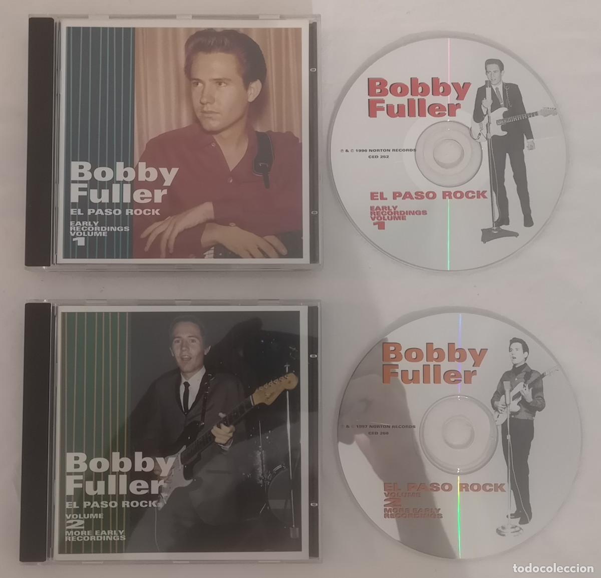 CDs de m&uacute;sica: (2) CD BOBBY FULLER VOL. 1 + VOL. 2 EL PASO ROCK