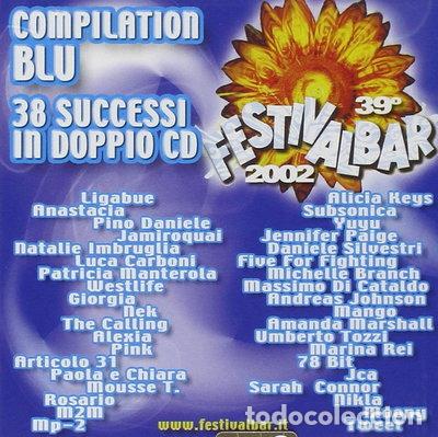 CDs de m&uacute;sica: Festivalbar 2002: Compilation Blu- 0743219428226