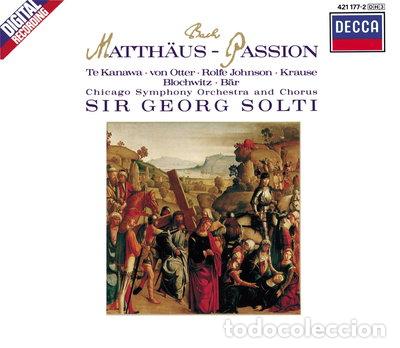 CDs de m&uacute;sica: Matth&auml;us-Passion- 0028942117723