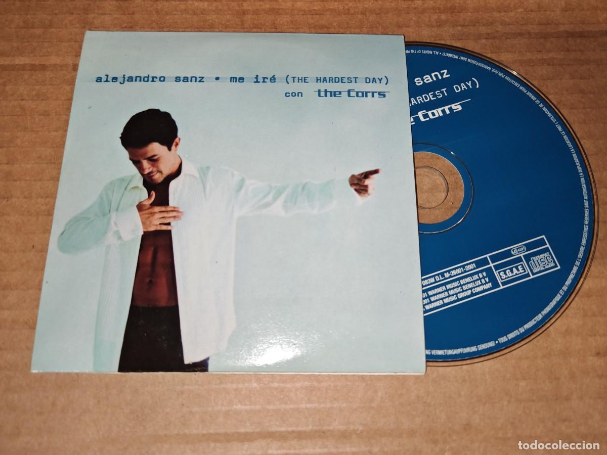 CDs de m&uacute;sica: ALEJANDRO SANZ & THE CORRS Me ir&eacute; (The Hardest day) CD SINGLE PROMO CARTON 2001 CONTIENE 1 TEMA RAR