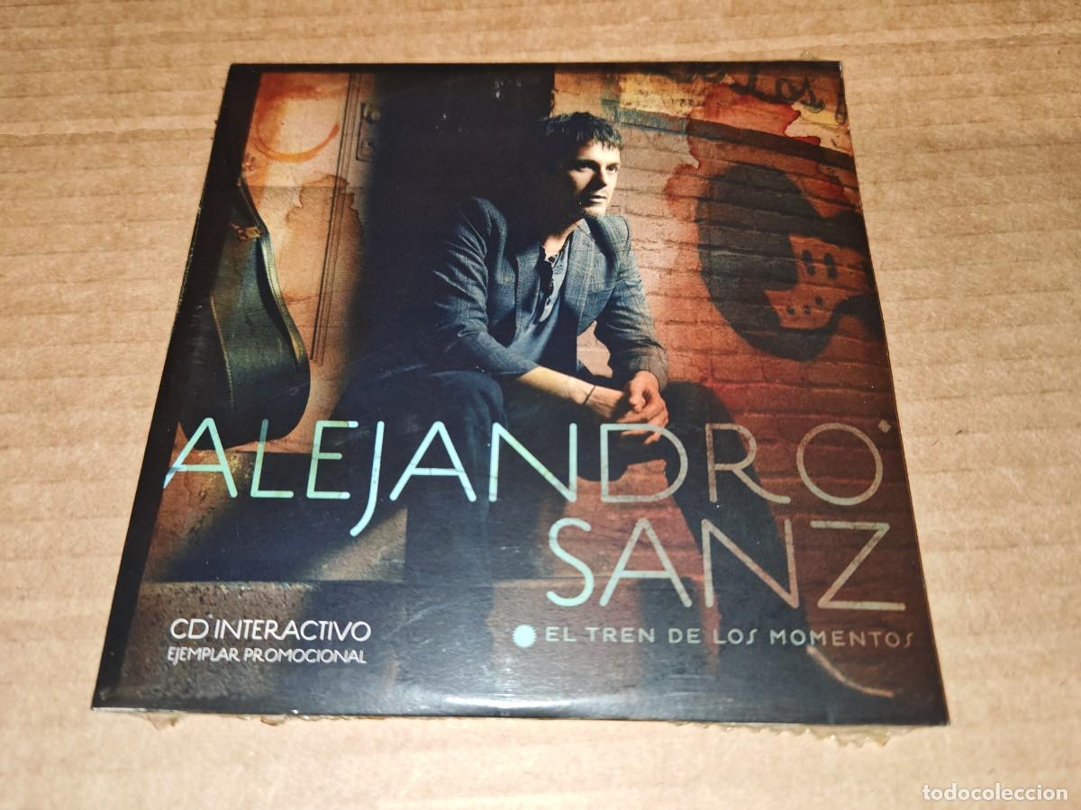 CDs de m&uacute;sica: ALEJANDRO SANZ El tren de los momentos CD INTERACTIVO PROMO Precintado ENTREVISTA BIOGRAFIA FOTOS