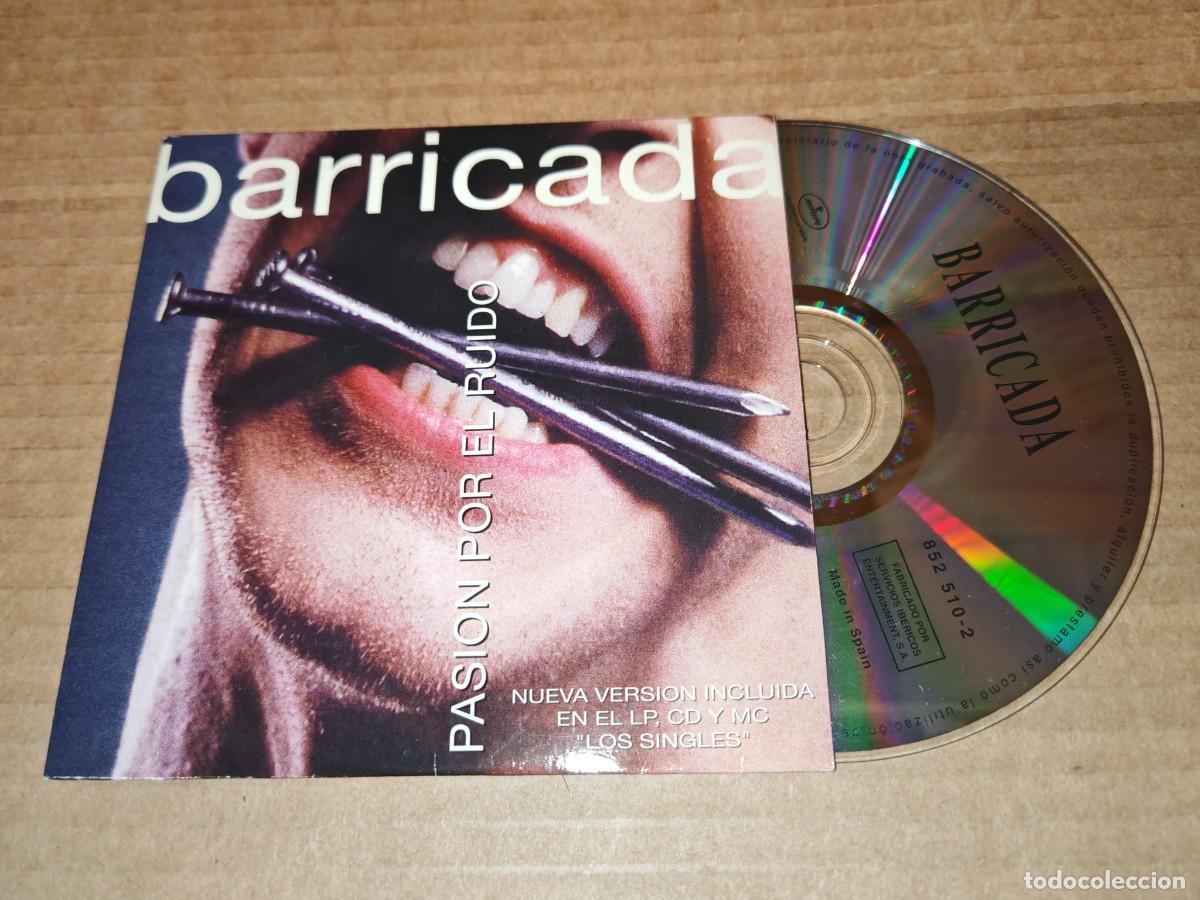 CDs de m&uacute;sica: BARRICADA Pasion por el ruido CD SINGLE PROMOCIONAL CON LA PORTADA DE CARTON A&Ntilde;O 1995 1 TEMA RARO