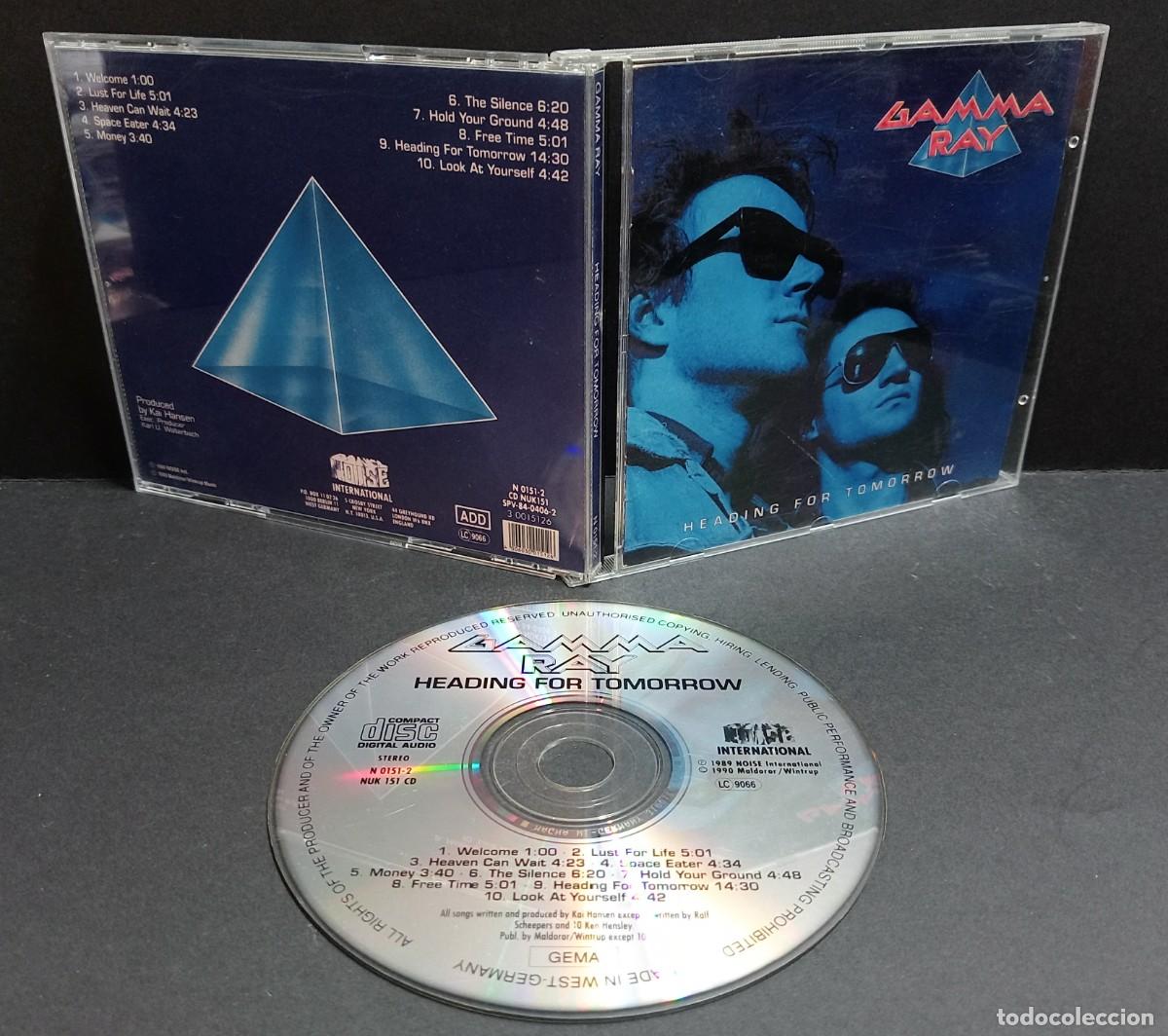 CDs de m&uacute;sica: CD GAMMA RAY - HEADING FOR TOMORROW