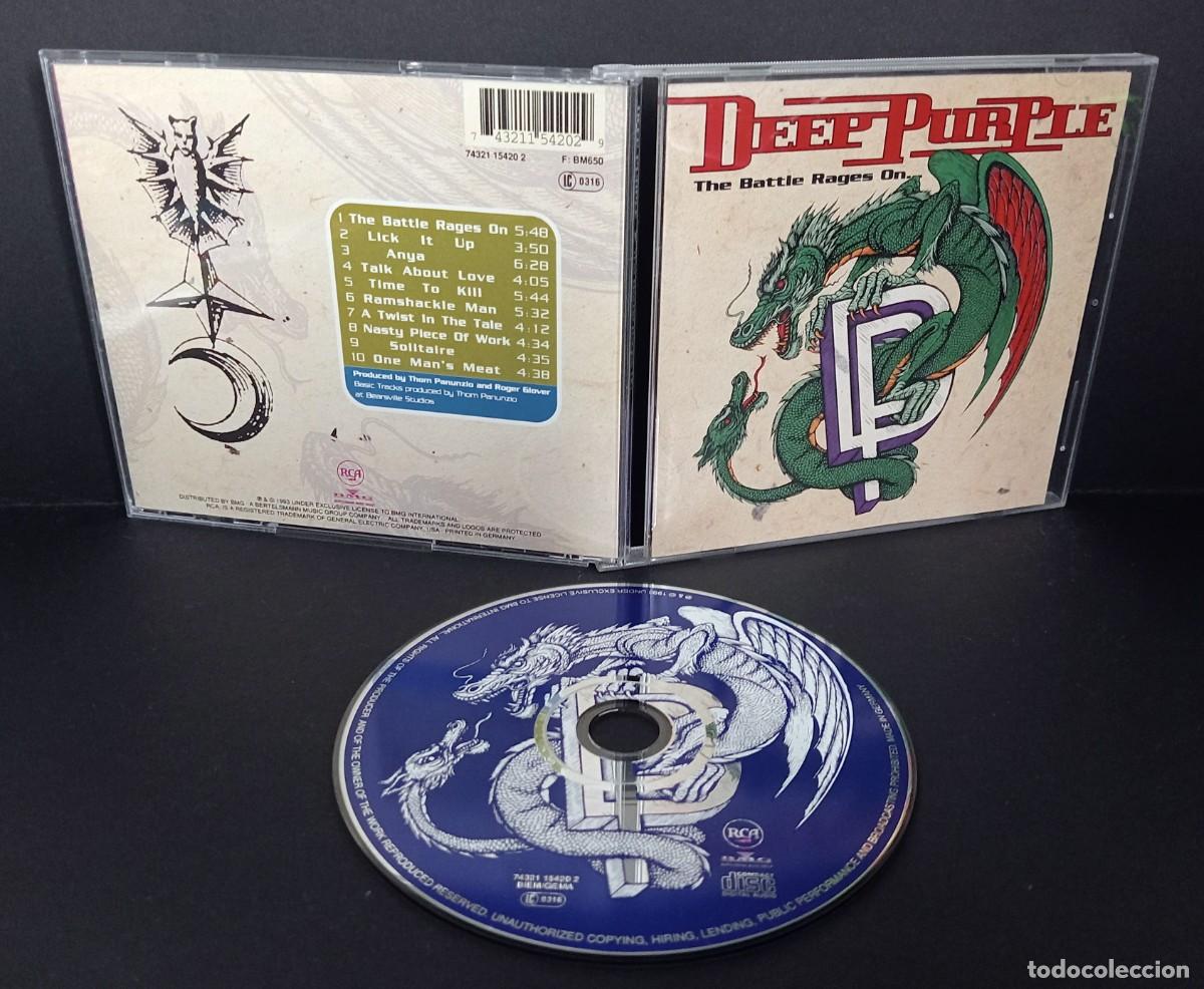 CDs de m&uacute;sica: CD DEEP PURPLE - THE BATTLE RAGES ON