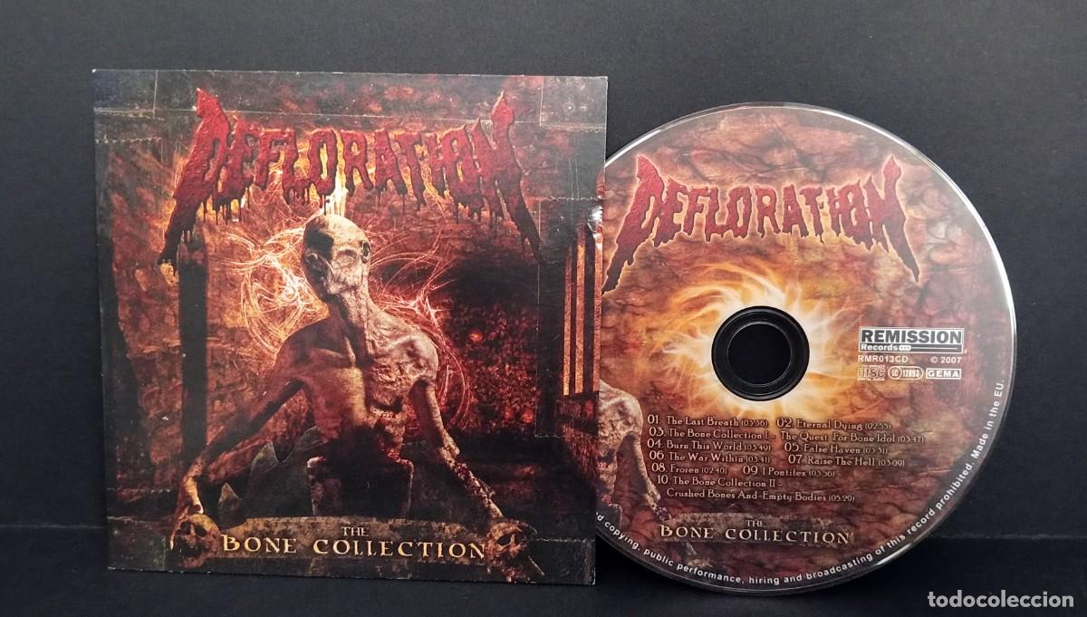 CDs de m&uacute;sica: PROMO CD DEFLORATION - THE BONE COLLECTION