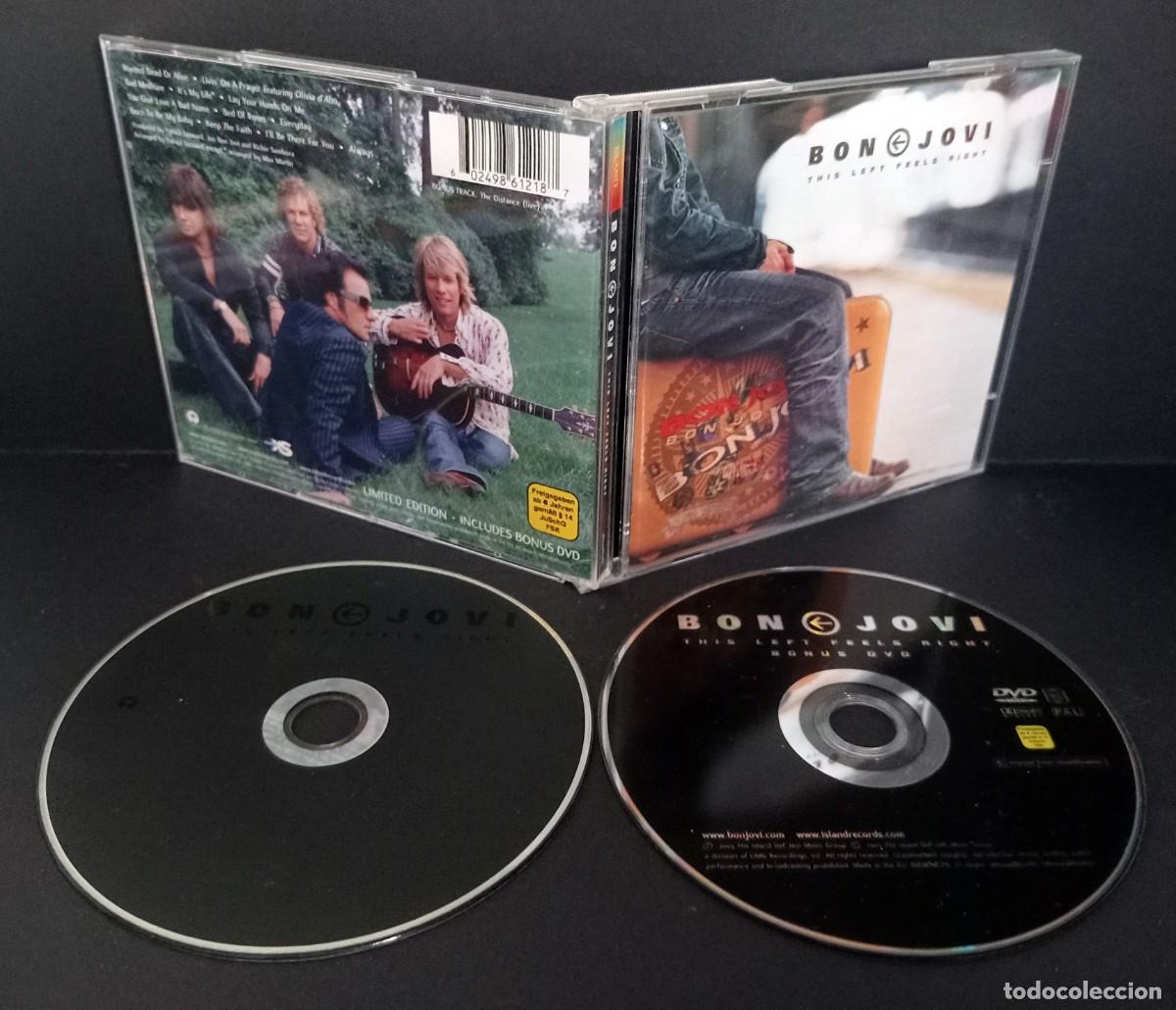 CDs de m&uacute;sica: BON JOVI - THIS LEFT FEELS RIGHT CD + DVD