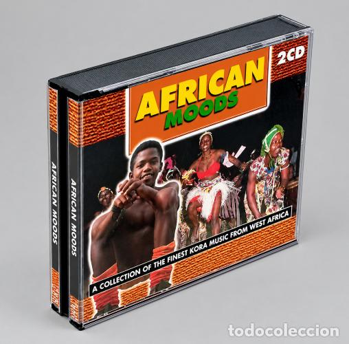 CDs de m&uacute;sica: G555 - [DOBLE CD SET BOX]. AFRICAN MOODS. RECOPILATORIO CON LA MEJOR MUSICA DE AFRICA.