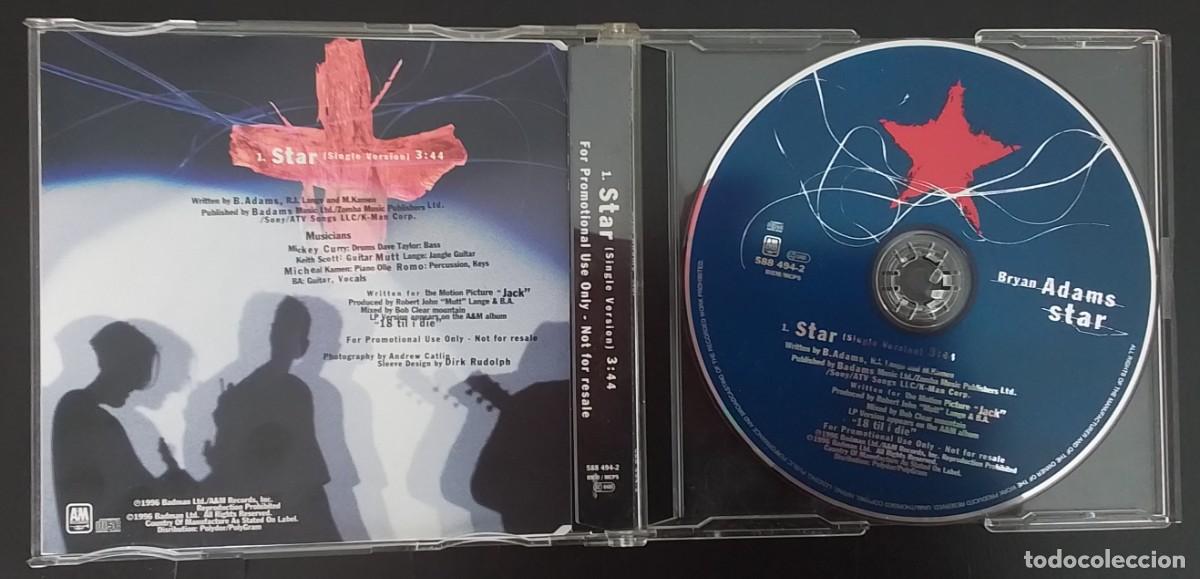 CDs de m&uacute;sica: Bryan Adams - Stars cd maxi single - Foto 2