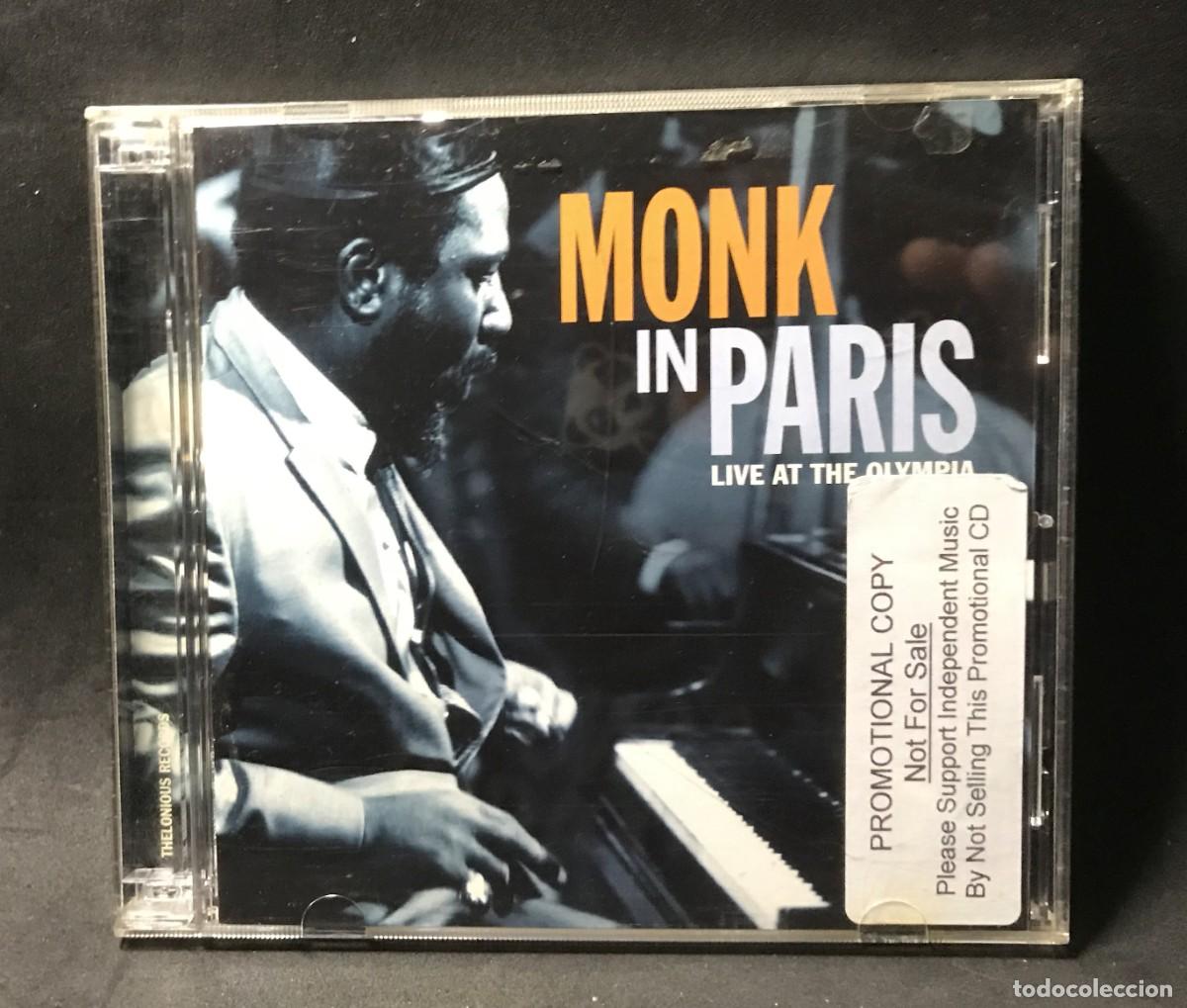 CDs de Musique: Thelonious Monk &ndash; Monk In Paris: Live At The Olympia / Live in Oslo - CD + DVD - Hyena