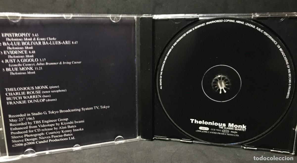 CDs de m&uacute;sica: Thelonious Monk &ndash; The Classic Quartet - CD - Candid - Foto 3