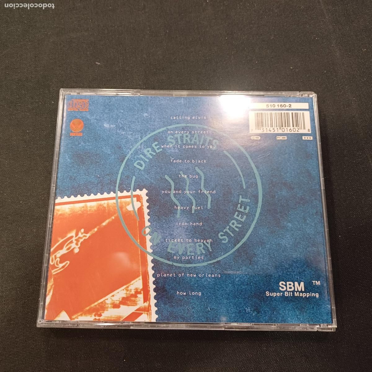 CDs de m&uacute;sica: DIRE STRAITS/ON EVERY STREET/CD. - Foto 3