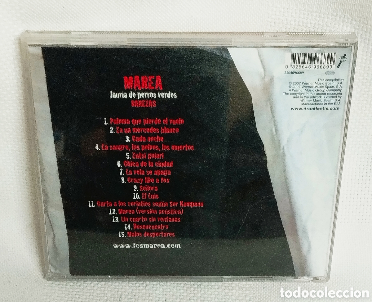 CDs de m&uacute;sica: MAREA, JAURIA DE PERROS VERDES RAREZAS - Foto 3